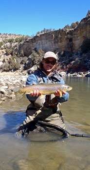 CHAMA RIVER BROWN TROUT El Vado