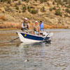 Bringing a Nice Rainbow to the Driftboat - San Juan River Float Trip